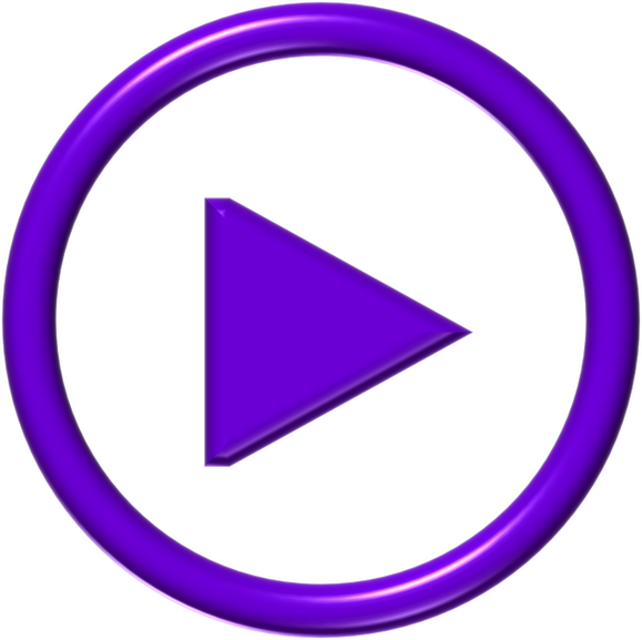 Press PLAY to Watch Icon: a purple Play button in a purple circle