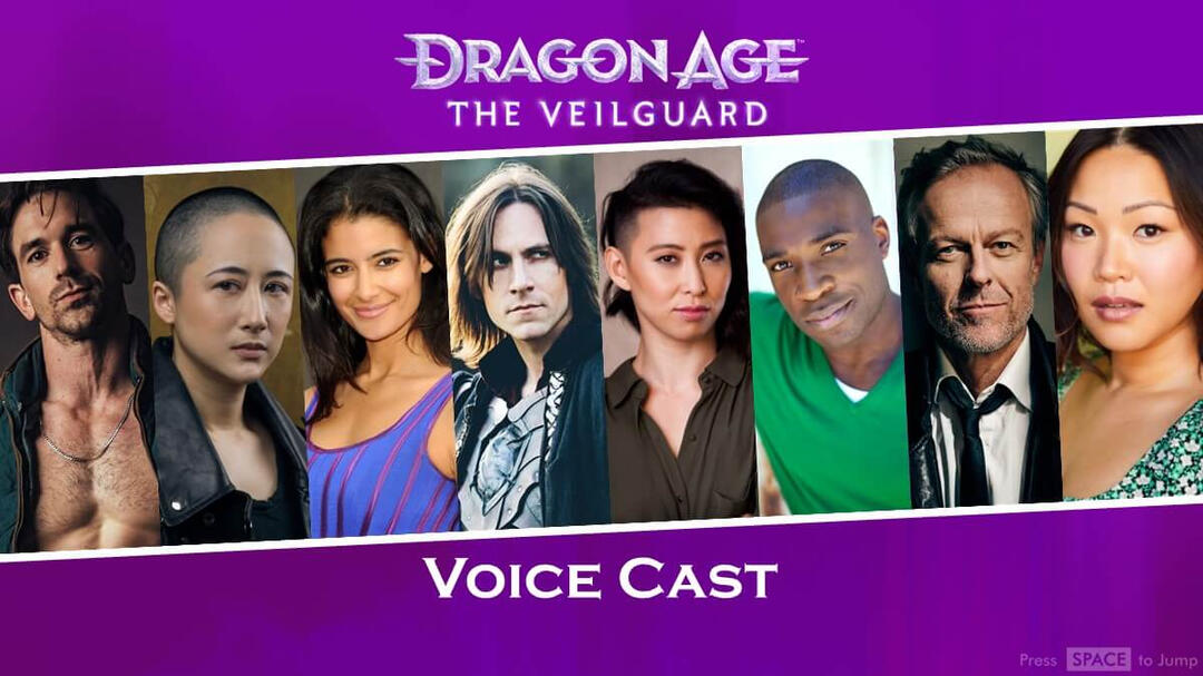 Dragon Age The Veilguard Voice Actor Cast